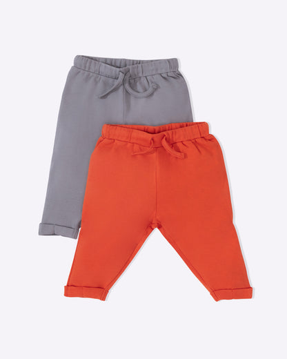 TEDDY - Organic Cotton Baby Pants - Set of 2