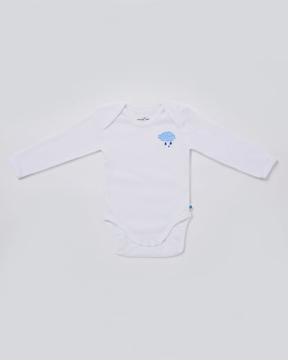 CLOUDS - Full sleeve - Organic Baby Romper - Set of 3
