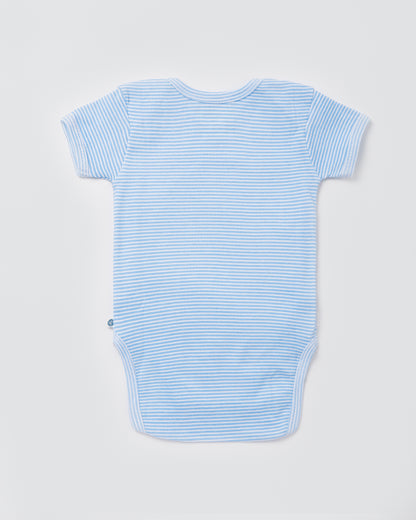 CLOUDS - Half sleeve - Organic Baby Romper - Set of 3