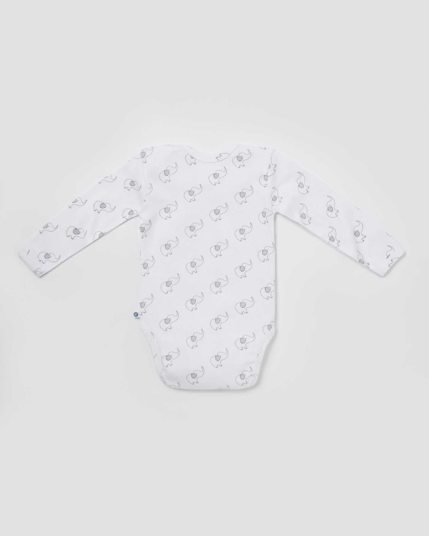 ELEPHANT - Full sleeve - Organic Baby Romper - Set of 3