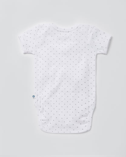 ELEPHANT - Half sleeve - Organic Baby Romper - Set of 3