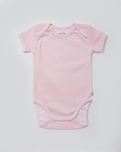 HEARTS - Half sleeves - Organic Baby Romper - Set of 3