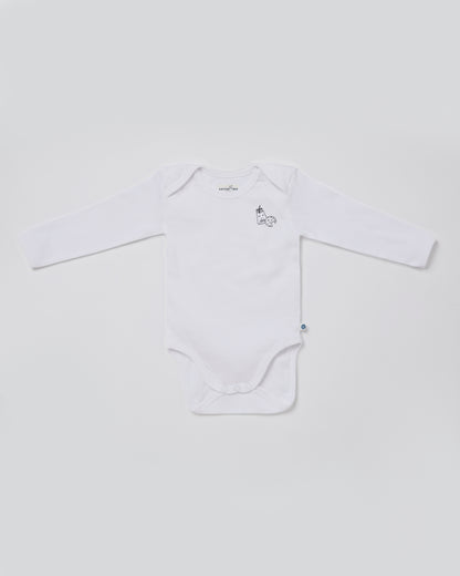 MILK - Full sleeve - Organic Baby Romper - Set of 3