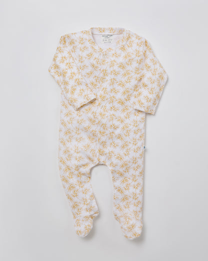 OLIVE - Full Pyjama Organic Baby Romper