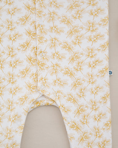 OLIVE - Full Pyjama Organic Baby Romper