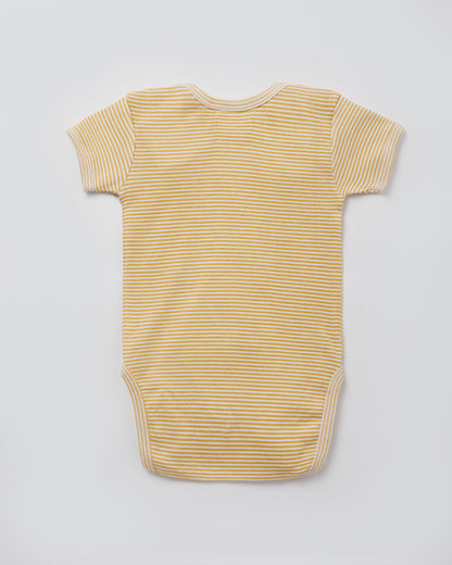 OLIVE - Half Sleeve - Organic Baby Romper - Set of 3