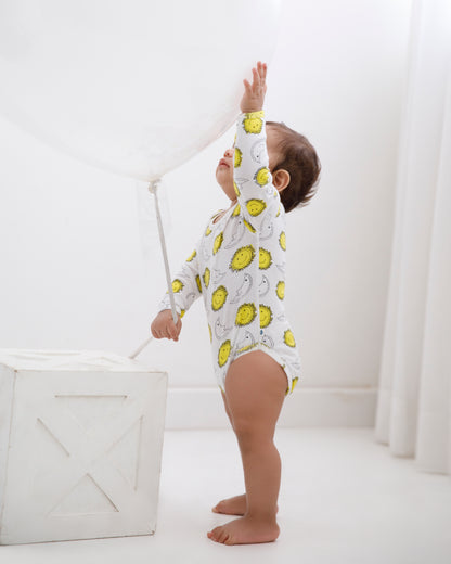 SUN & MOON - Full sleeves - Organic Baby Romper - Set of 3