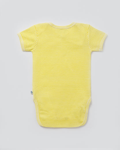 SUN & MOON - Half Sleeves - Organic Baby Romper - Set of 3