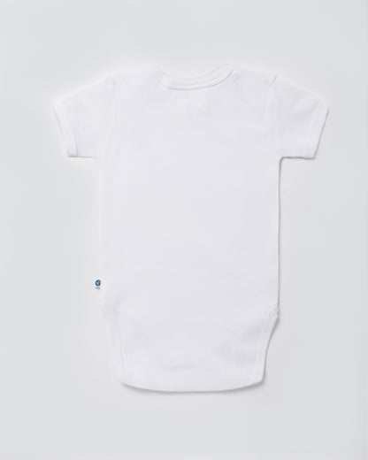 SUN & MOON - Half Sleeves - Organic Baby Romper - Set of 3